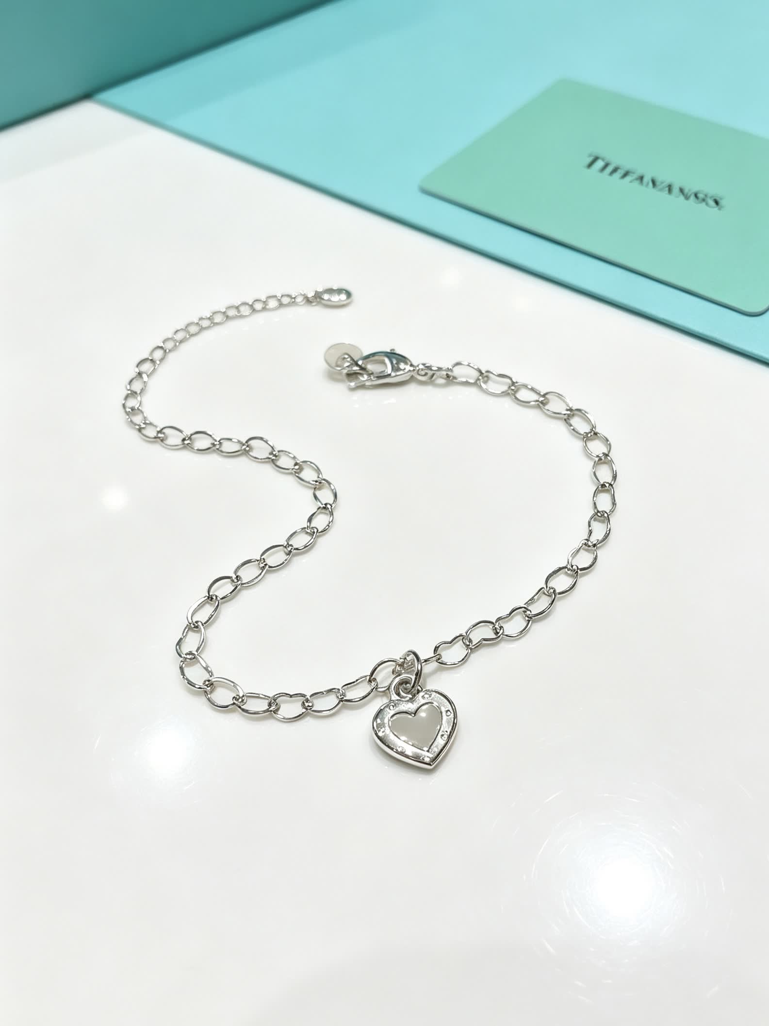 Tiffany & Co. Heart Charm Bracelet